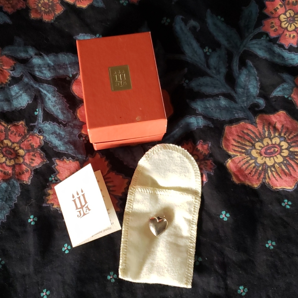 James Avery Heart Charm (Silver)